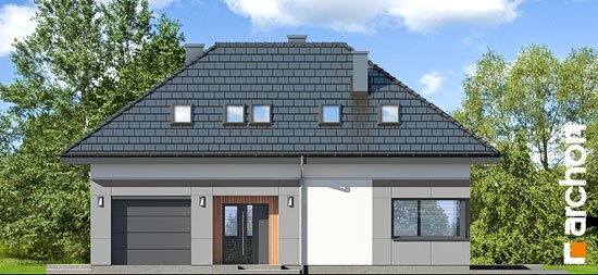 Проект дома Дом в арахисах - 3 С мансардным этажом дома в Киеве