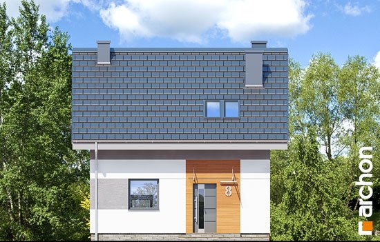 Проект дома Дом в аркадии - 3 С мансардным этажом дома в Киеве