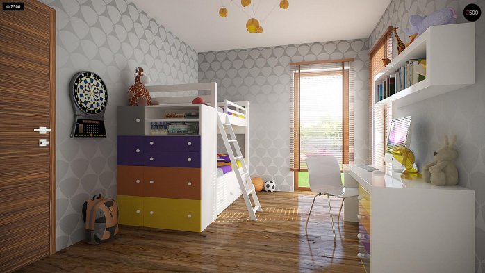 Проект дома Ux102 GP - 18 Одноэтажные дома в Киеве