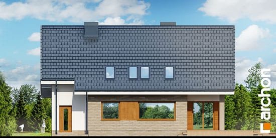 Проект дома Дом в герминии 2 - 6 С мансардным этажом дома в Киеве