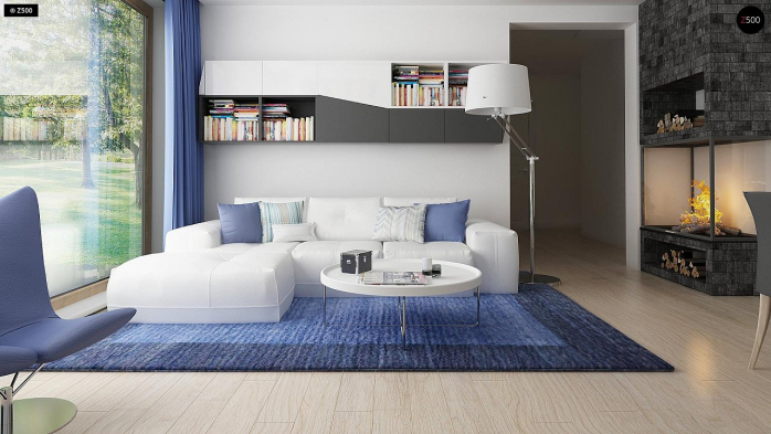 Проект дома U184 - 4 С мансардным этажом дома в Киеве