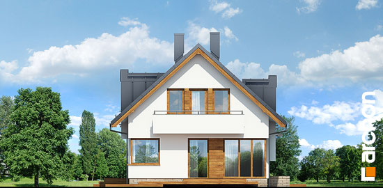 Проект дома Дом в амариллисах вер.2 - 5 С мансардным этажом дома в Киеве