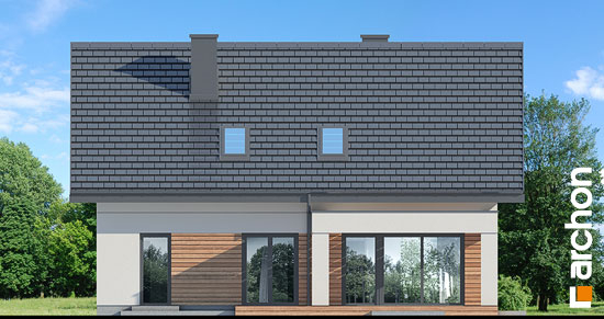 Проект дома Дом в коммифорах 2 - 6 С мансардным этажом дома в Киеве