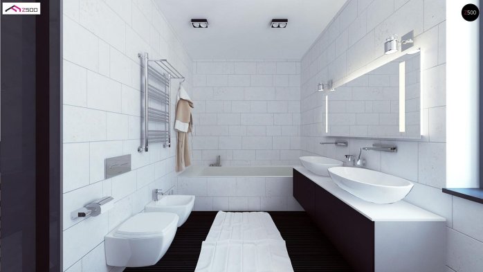 Проект дома Ux67 - 16 Одноэтажные дома в Киеве