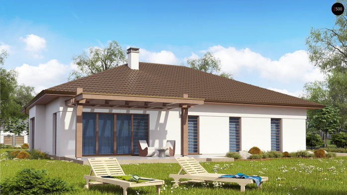 Проект дома U311 - 2 Одноэтажные дома в Киеве