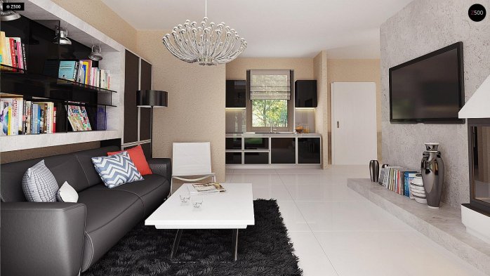 Проект дома U42 - 5 Одноэтажные дома в Киеве