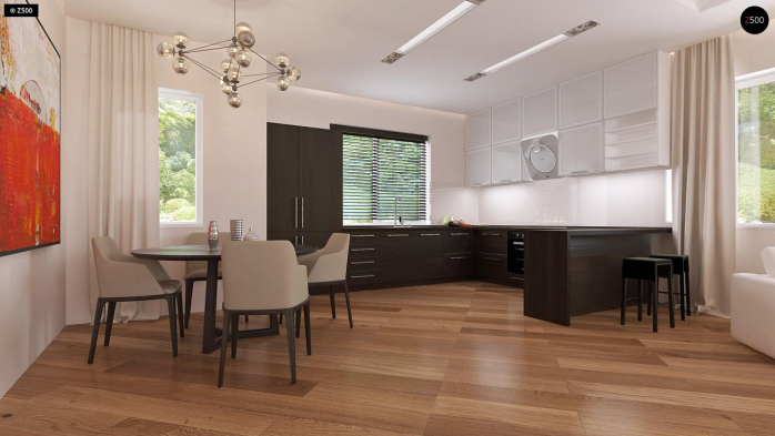 Проект дома U35 - 5 Одноэтажные дома в Киеве