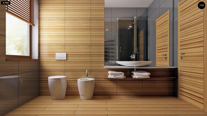 Проект дома U64 a - 15 С мансардным этажом дома в Киеве