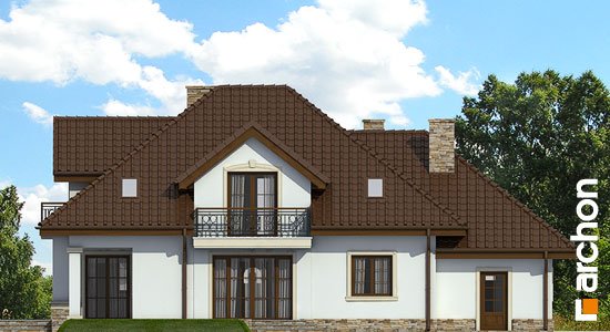 Проект дома Дом в каллах 3 вер.2 - 6 С мансардным этажом дома в Киеве