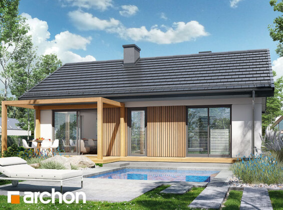 Проект дома Дом в черешне 2