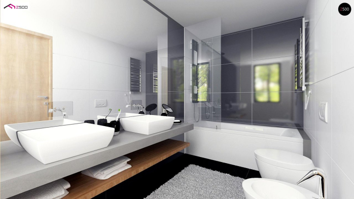 Проект дома U306 - 11 С мансардным этажом дома в Киеве