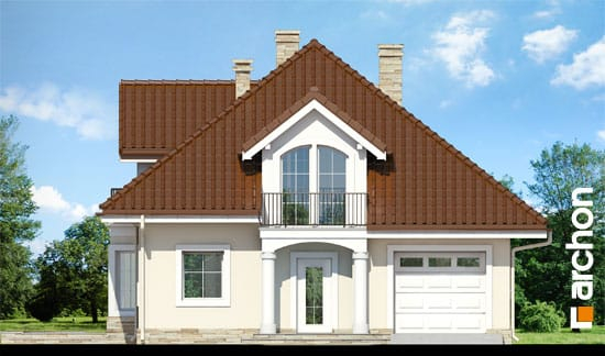 Проект дома Дом в тимьяне 6 - 3 С мансардным этажом дома в Киеве