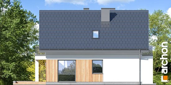 Проект дома Дом в сон-траве 4 - 4 С мансардным этажом дома в Киеве