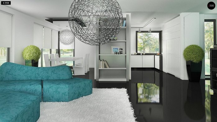 Проєкт будинку Ux22 - Двоповерхові дома у Києві