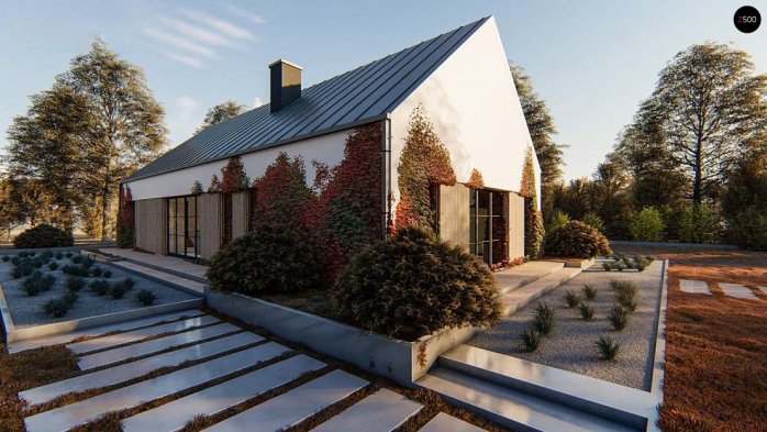 Проект дома U472 - 3 Одноэтажные дома в Киеве