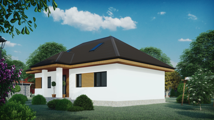 Проєкт будинку DBT 317 - Одноповерхові дома у Києві