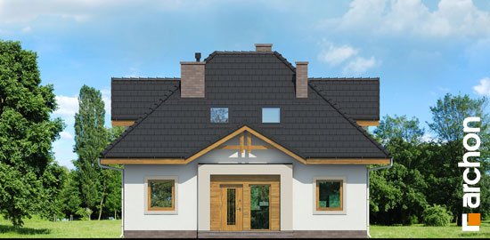 Проект дома Дом в незабудках (H) вер.2 - 3 С мансардным этажом дома в Киеве