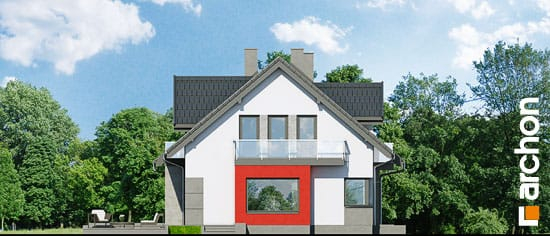 Проект дома Дом в рододендронах 8 (H) - 5 С мансардным этажом дома в Киеве