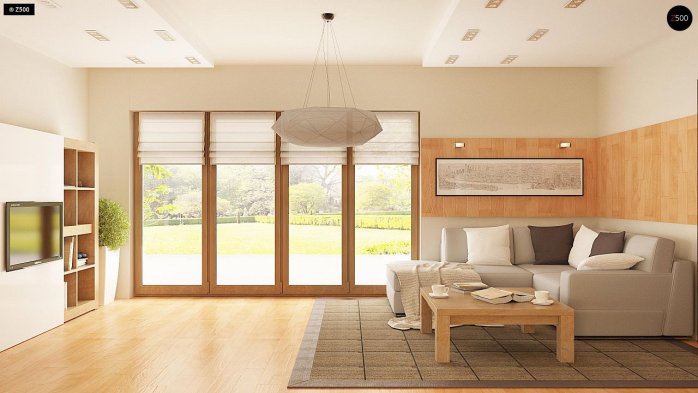 Проєкт будинку U270 - З мансардним поверхом дома у Києві