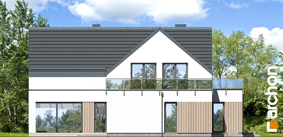 Проект дома Дом в аромах (Г2) - 6 С мансардным этажом дома в Киеве