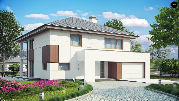 Проект дома U156 - 1 Двухэтажные дома в Киеве