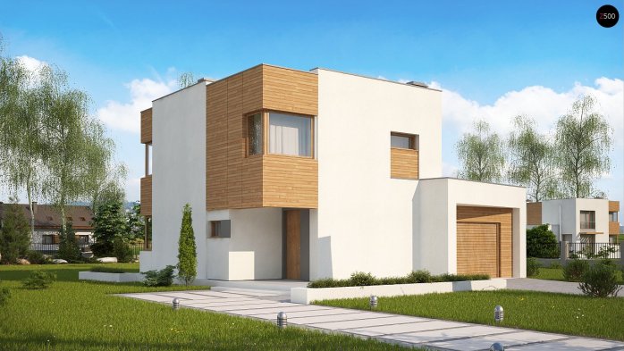 Проєкт будинку Ux51 GP - Двоповерхові дома у Києві