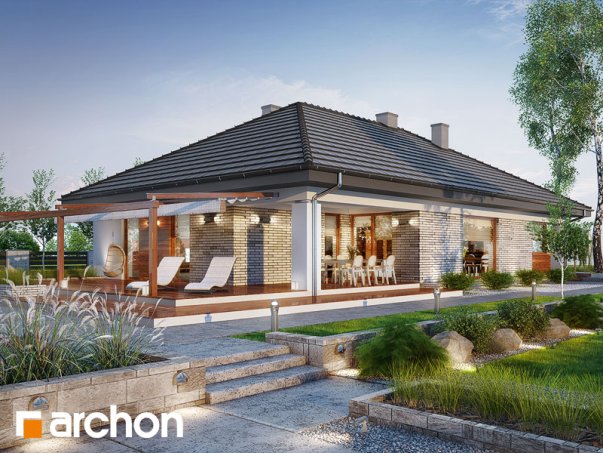 Проект дома Дом в андромедах 2 (Г2) - 2 Одноэтажные дома в Киеве