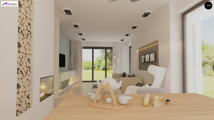 Проект дома U259 - 8 Одноэтажные дома в Киеве