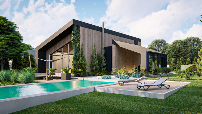 Проект дома U485 - 6 Одноэтажные дома в Киеве