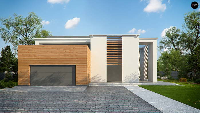 Проект дома Ux75 - 10 Двухэтажные дома в Киеве