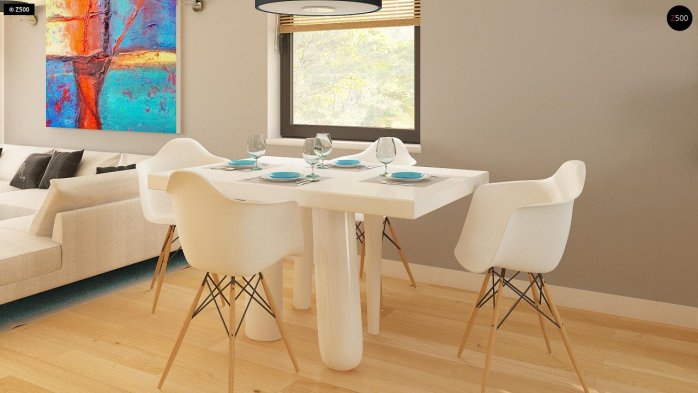 Проект дома U24 GL S - 5 Одноэтажные дома в Киеве