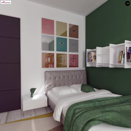 Проект дома U195 GF2 HB - 17 Одноэтажные дома в Киеве