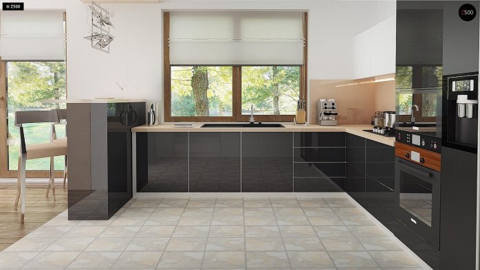 Проект дома U223 - 11 С мансардным этажом дома в Киеве