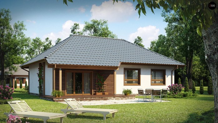 Проект дома U69 - 1 Одноэтажные дома в Киеве