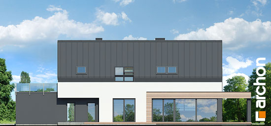 Проект дома Дом в агапантах 2 (Г2) - 4 С мансардным этажом дома в Киеве