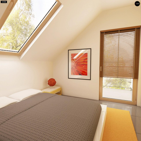 Проект дома U225 - 13 С мансардным этажом дома в Киеве