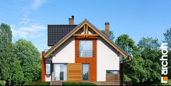 Проект дома Дом под личи вер.2 - 5 С мансардным этажом дома в Киеве