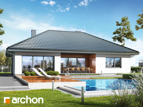 Проект дома Дом в аривах (Г2) - 1 Одноэтажные дома в Киеве