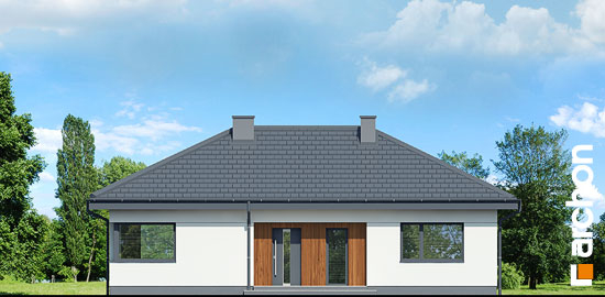 Проект дома Дом в липенниках 2 - 3 Одноэтажные дома в Киеве