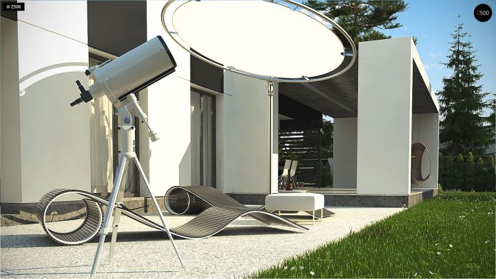 Проект дома Ux150 - 8 Одноэтажные дома в Киеве