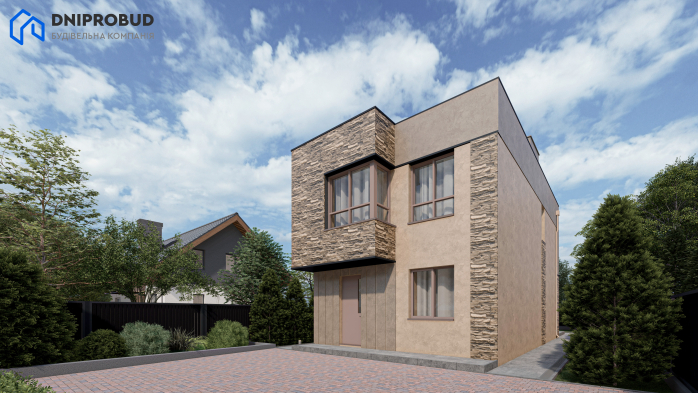 Проект дома Db 19 - 2 Двухэтажные дома в Киеве