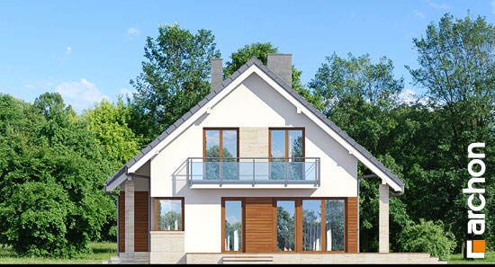 Проект дома Дом в айдаредах вер.2 - 4 С мансардным этажом дома в Киеве