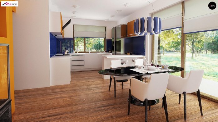 Проект дома U308 - 13 Одноэтажные дома в Киеве