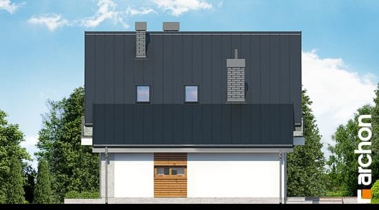 Проект дома Дом в рододендронах 4 (H) - 4 С мансардным этажом дома в Киеве