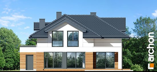 Проект дома Вилла Миранда 5 (Г2) - 6 С мансардным этажом дома в Киеве