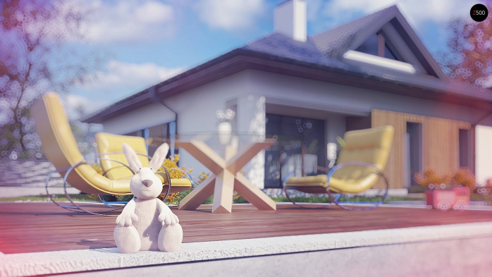 Проект дома U230 - 5 Одноэтажные дома в Киеве