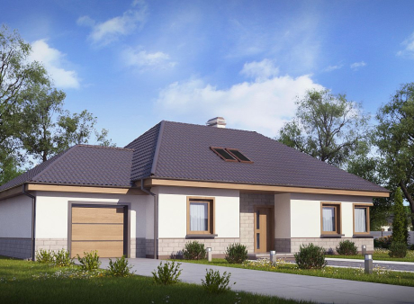 Проект дома U84 GL