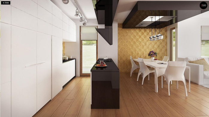 Проект дома Ux116 - 18 Одноэтажные дома в Киеве