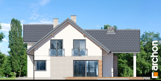 Проект дома Дом под софорой 3 - 5 С мансардным этажом дома в Киеве