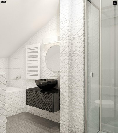 Проєкт будинку U229 - З мансардним поверхом дома у Києві